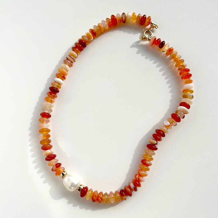 carnelian necklace