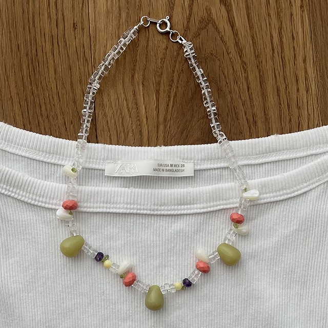 fruit necklace