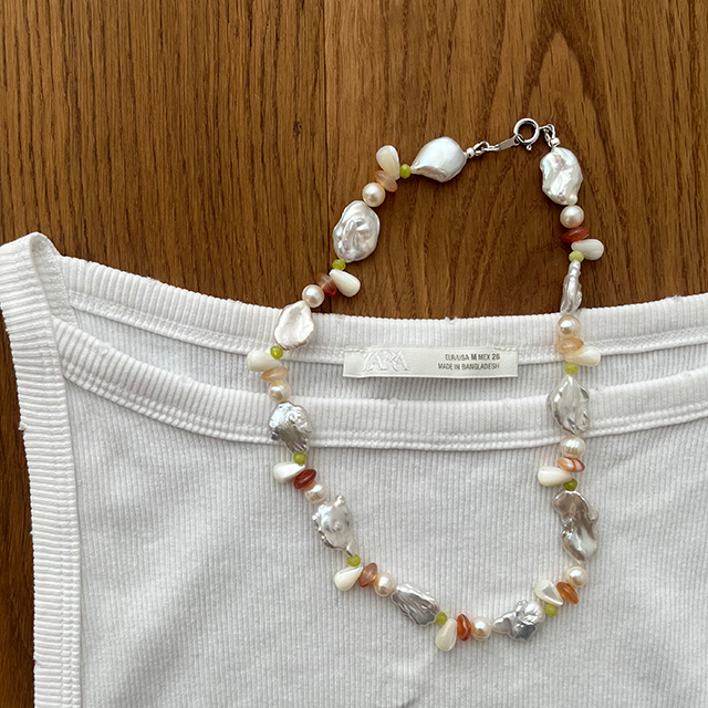 baroque pearl  necklace
